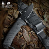 汉道-【探索者生存刀】探索者D2钢荒野求生刀具军工刀野外求生防身战术直刀 商品缩略图4