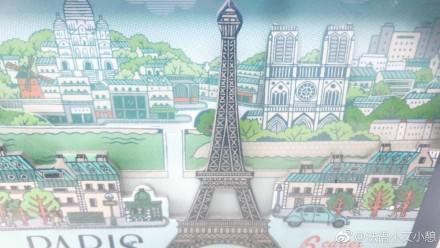 【现货】Cartes pop-up Paris Album 巴黎立体卡【内有6张】 商品图1