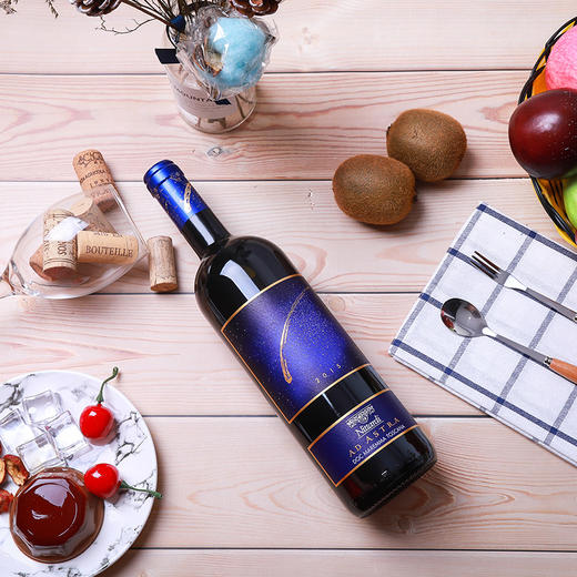  【JS94分流星雨】尼塔蒂酒庄流星干红葡萄酒 2015！每瓶均有纸包，高颜直值！ 商品图4