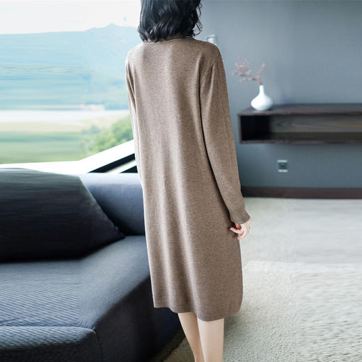 SHJS306-505新款纯色休闲连衣裙TZF 商品图1