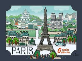 【现货】Cartes pop-up Paris Album 巴黎立体卡【内有6张】