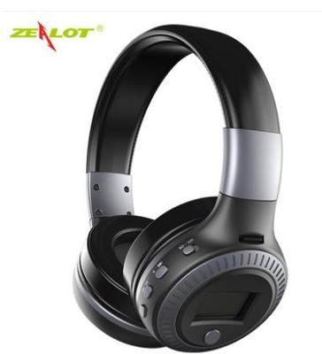 【蓝牙耳机】ZEALOT/狂热者 B19蓝牙耳机头戴式无线4.1重低音耳麦插卡 商品图7