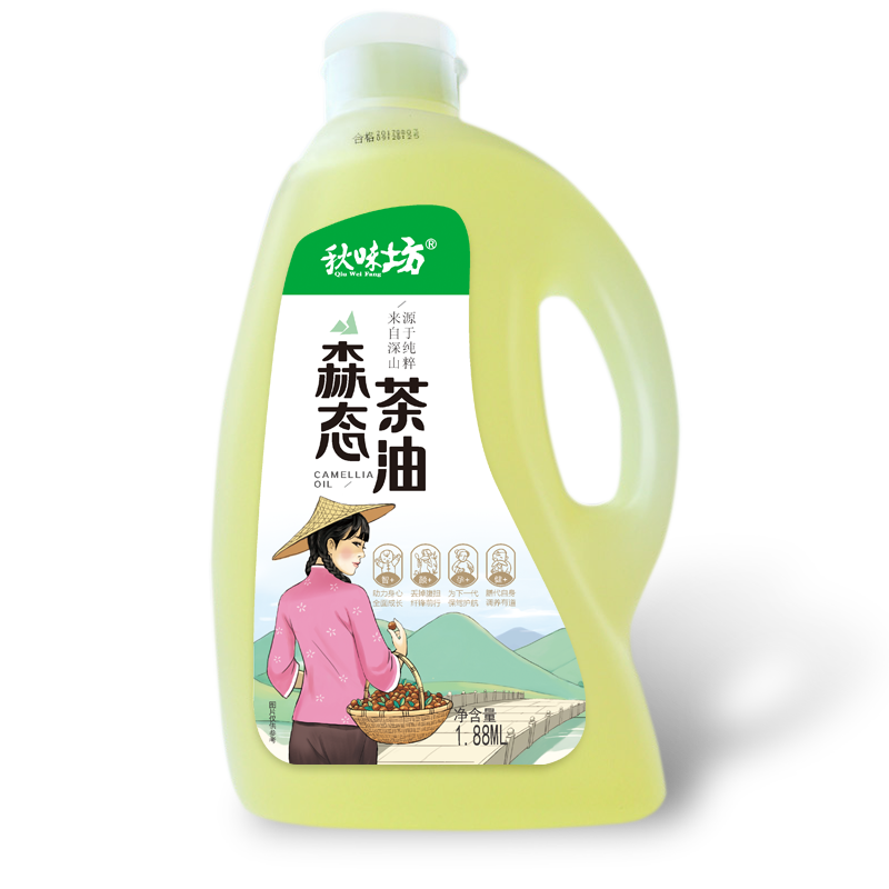 秋味坊 森态茶油1.88L