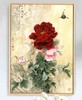 新中式花开富贵牡丹竖版装饰挂画B130 商品缩略图2