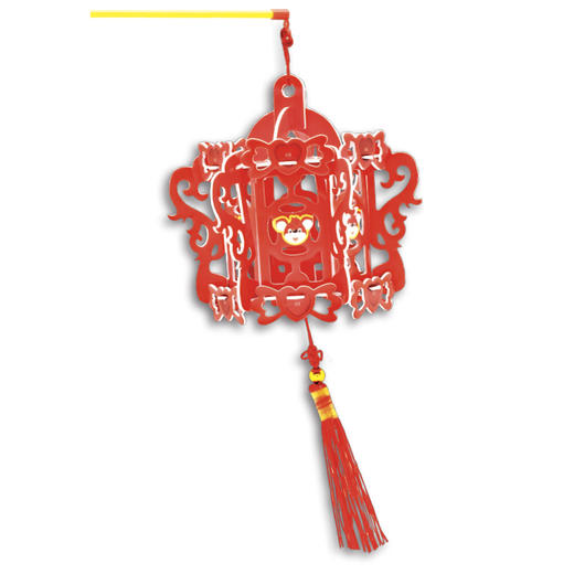 中国传统节日礼盒（4册精装新春绘本+春节庙会拼插+4张刮刮画等20余件猪年过年宝贝） 商品图4