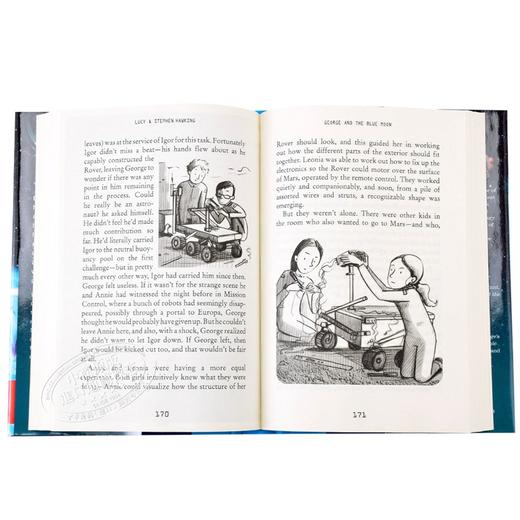 Stephen Hawking 史蒂芬霍金 乔治的宇宙秘密钥匙6册英文原版 George's Secret Key 儿童宇宙知识科普 青少版 商品图1