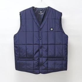 V领马甲（棉）男式蓝色 元然石墨烯能量发热服 货品编码99996