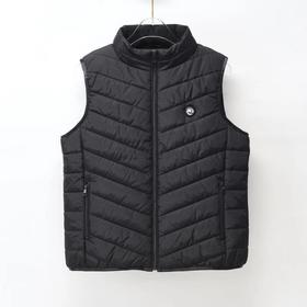 高领马甲（棉）女式黑色 元然石墨烯能量发热服 货品编码99981