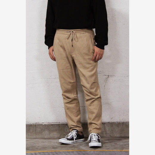 KURO WOOL FLANNEL EASY PANTS 羊毛锥形休闲裤 18AW 商品图4