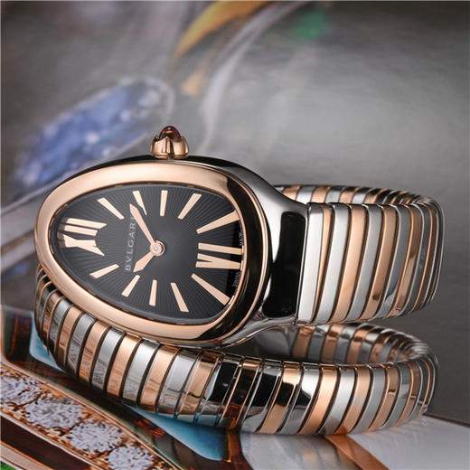 宝格丽（BVLGARI）SERPENTI系列石英女表 102123  SP35BSPG.1T 商品图2