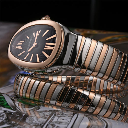 宝格丽（BVLGARI）SERPENTI系列石英女表 102123  SP35BSPG.1T 商品图3