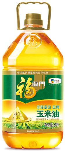 中粮福临门非转基因黄金产地玉米油5L 商品图0