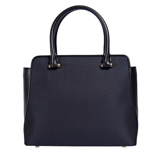 SAINTJOY/上久楷 宋锦女式拎包 深蓝色牡丹.黑色BWS18A1801 商品图1