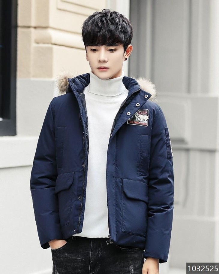 特卖价249保威特犀牛男装新潮连帽百搭羽绒服d1032525zzw