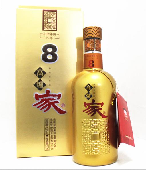 【婚博会】高炉家家酒金8年 40.8度 500ml*2 商品图1