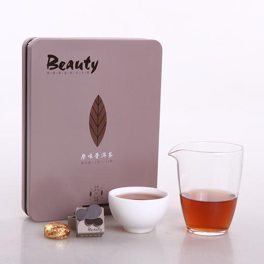 吉顺号2018年普洱熟茶 金豆豆原味普洱熟茶小沱礼盒装120克/盒 商品图1