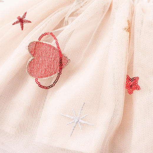 【100元任选10件】咕噜日记绣花网纱松紧腰蓬蓬短裙cgq804 商品图8