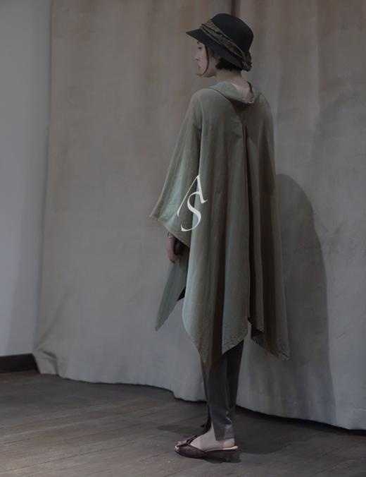 Arts&Science 橄榄绿斗篷 商品图4