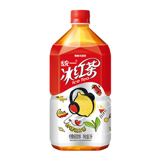 统一 冰红茶 1L*8瓶/箱 商品图2