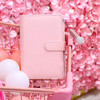 手账本创意韩国可爱彩页空白套装活页樱花插画手帐工具学生本子（送亮晶晶闪光笔*8只）） 商品缩略图3