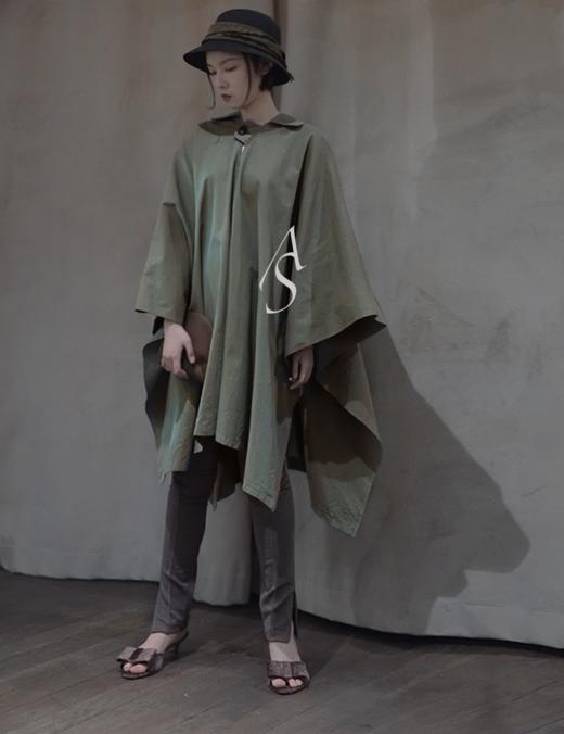 Arts&Science 橄榄绿斗篷 商品图2