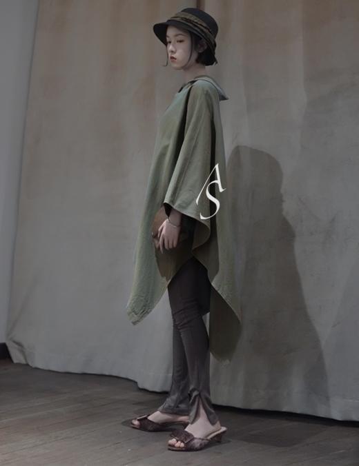 Arts&Science 橄榄绿斗篷 商品图3