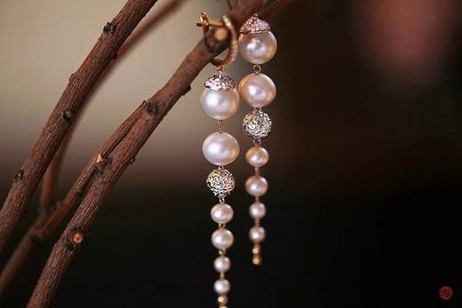 临睡前的灵感|“梦得”akoya珍珠长耳环 商品图4