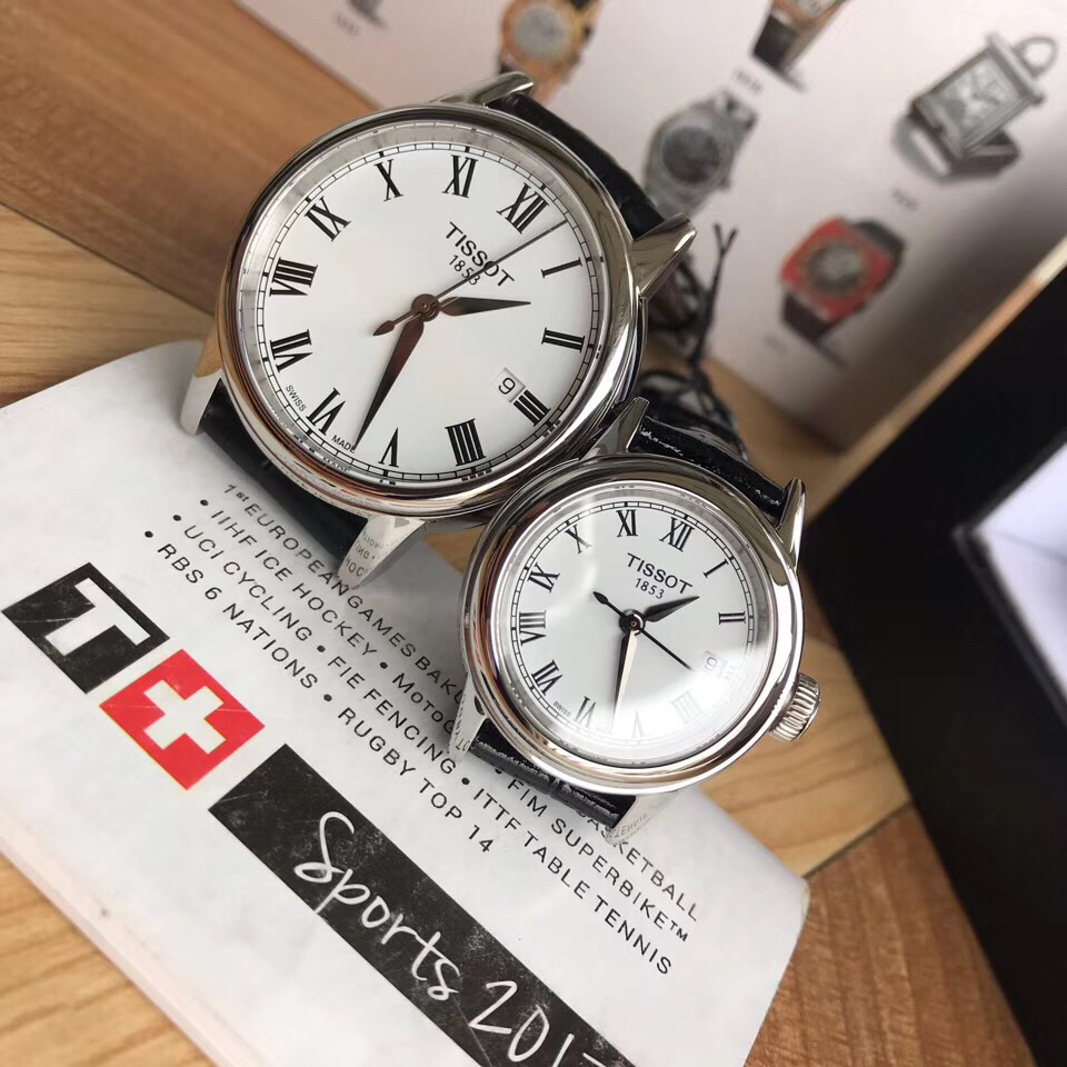 原单品质天梭型号t085卡森系列机芯瑞士eta石英机芯镜面蓝宝石水晶