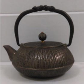 铸铁茶壶铁壶0.35L椰子壶泡茶壶手工铸造
