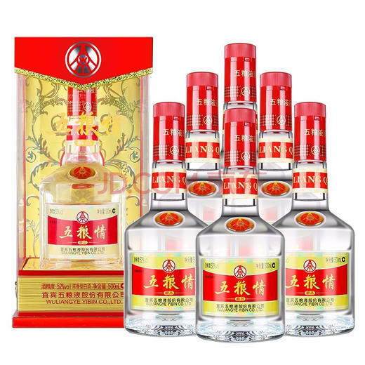 【推荐】五粮情 醇品42度 500ml*6瓶 整箱装 商品图2
