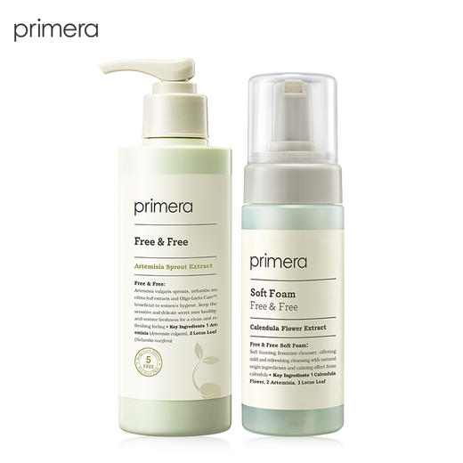 【两瓶装】primera芙莉美娜私处护理液泡沫型去味洁阴清洗液 商品图0