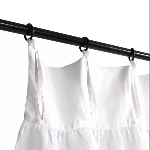 伽罗 JALO 裙摆式薄亚麻窗纱(窗帘) 商品图0