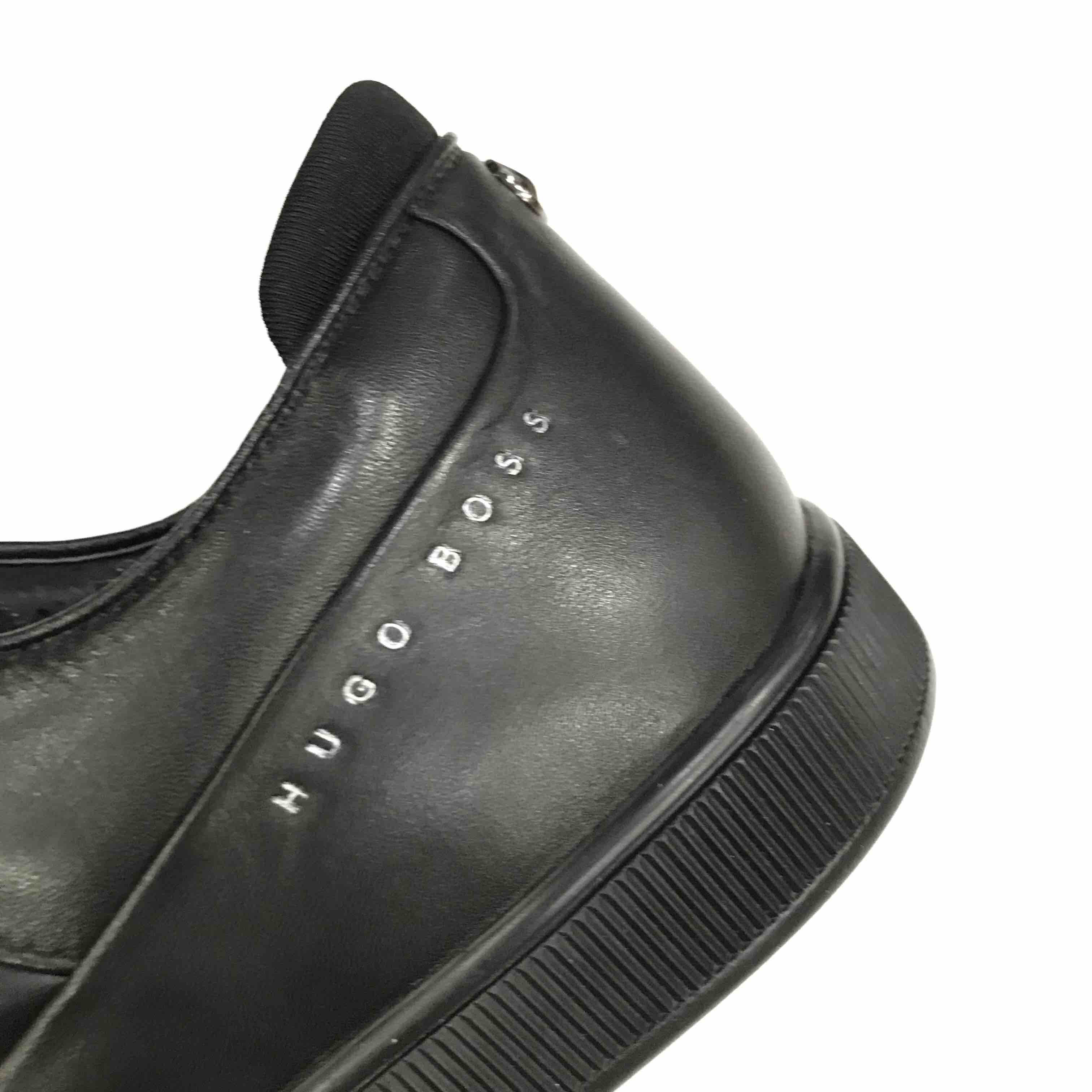 tp自营boss男鞋春夏季奔驰定制款板鞋牛皮低帮系带休闲运动男鞋编码s