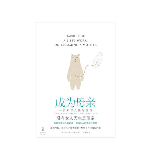 成为母亲 一名知识女性的自白 蕾切尔·卡斯克著 洞幽察微的生育记录 怀孕生子话题 商品图1