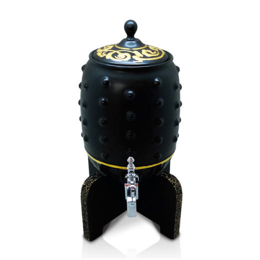 乾坤盛水器冷水壶陶瓷养生耐热茶具水杯套装 商品图3