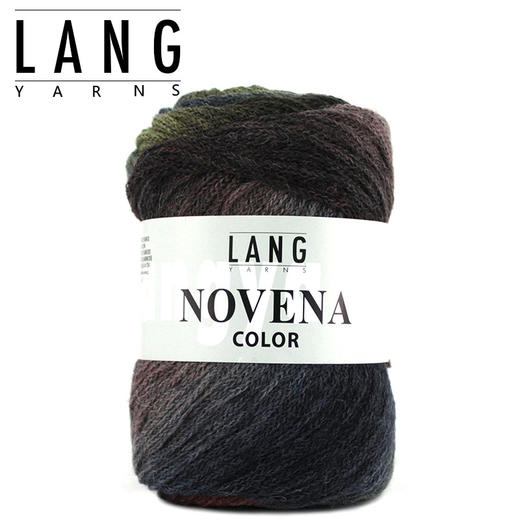LANG NOVENA 瑞士进口高档冬纱长段染诺维纳毛线50g一团 商品图0