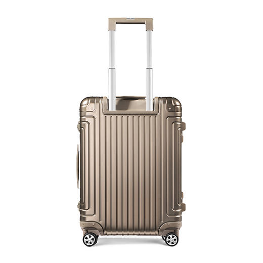 db316001新秀丽经典铝箱登机行李箱5520金色