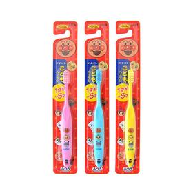 〖3支装〗日本原产狮王Lion面包超人儿童婴儿牙刷1.5-5岁 一般贸易中文标