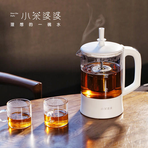 经典煮茶壶小茶婆婆无由系列煮茶器玻璃煮水壶 商品图1