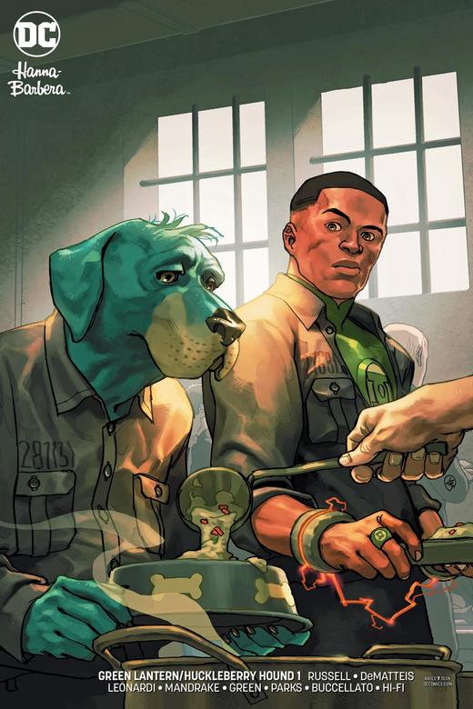 绿灯侠/哈克贝利犬 斜线 特刊 Green Lantern Huckleberry Hound Special #1（2018）变体 商品图0
