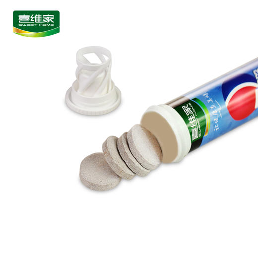 冰爽夏日 喜维家可乐味泡腾片10片装  冰红茶酸梅汤味乳酸菌泡腾片 组合装 商品图2