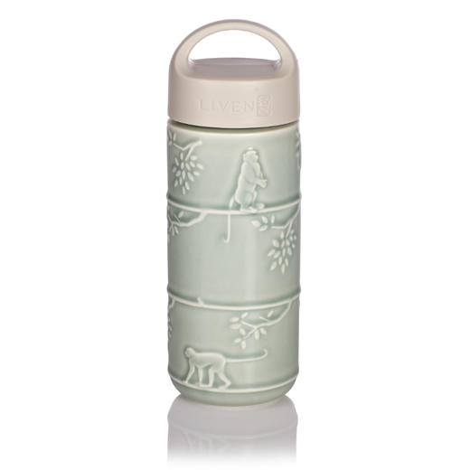 【官方直售 萌猴来袭 350ml 双层大容量】猴来居上旅行随身杯 商品图2