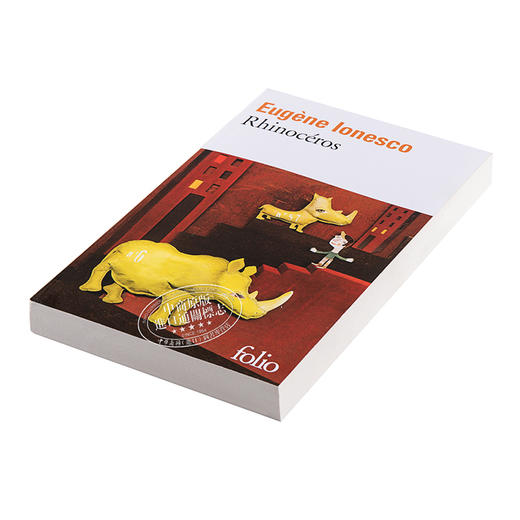 【中商原版】【法国法文版】欧仁·尤内斯库：犀牛 法文原版 Rhinocéros 法国现当代文学 Eugène Ionesco 商品图1