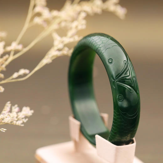 和田玉（碧玉）手镯（无黑点） 商品图1