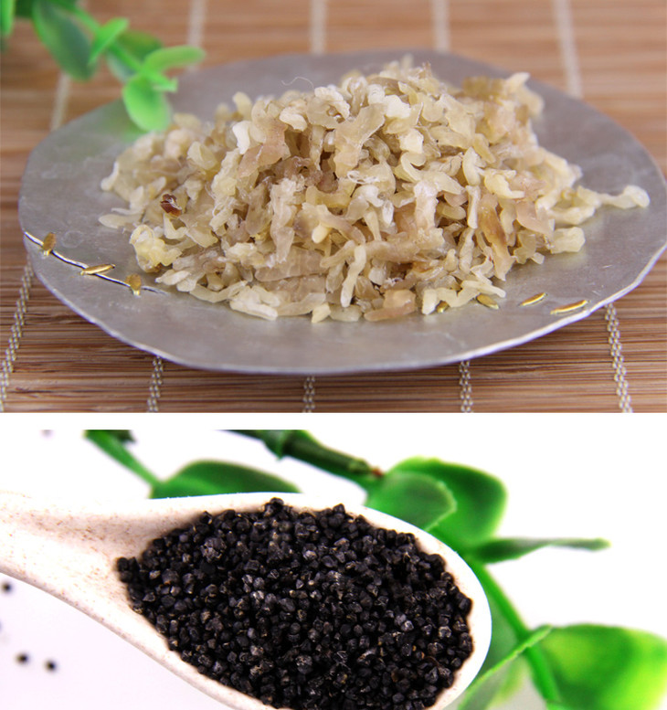 滋养堂雪蛤礼盒干林蛙油3g瓶5瓶林蛙籽1瓶东北长白山林蛙送礼佳品