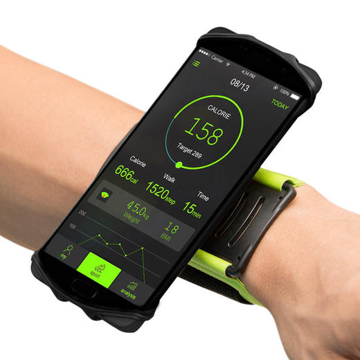 VUP可旋转运动手腕包 | 跑步登山骑行多功能户外手腕包 商品图0