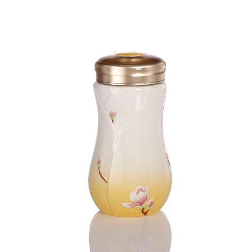 春暖花开陶瓷随身杯 330ml双层 商品图1
