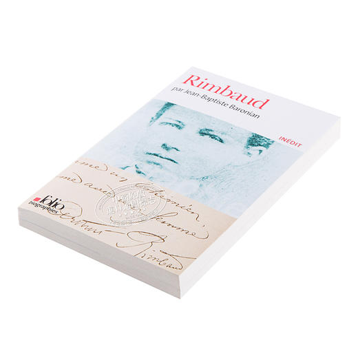 中商原版法国法文版兰波传法文原版rimbaud人物传记jeanbaptistebaron