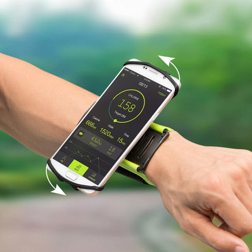 VUP可旋转运动手腕包 | 跑步登山骑行多功能户外手腕包 商品图1