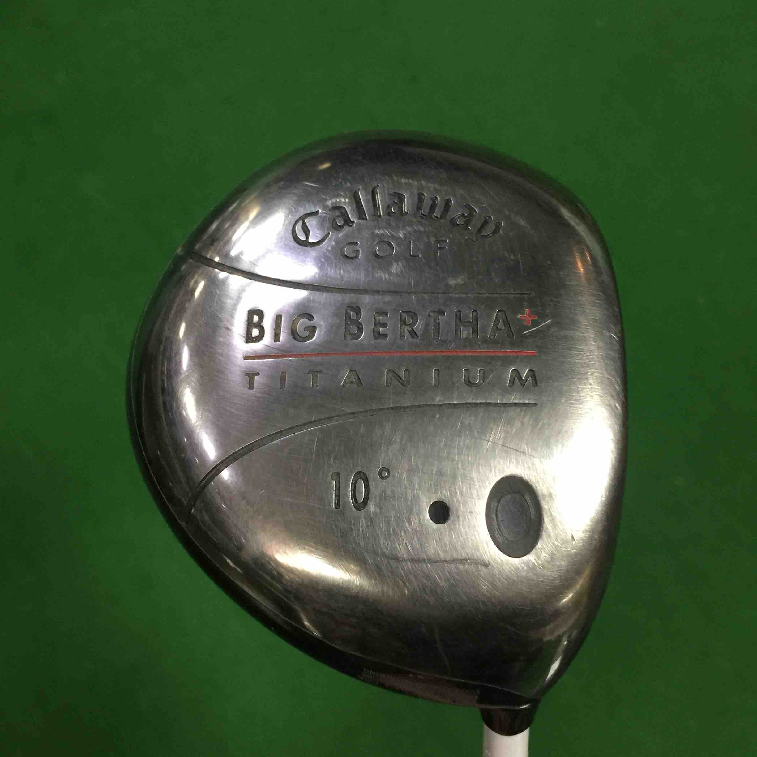 callawaybigbertha二手1木倾角10度搭载原装杆身杆身硬度r杆身重量65g